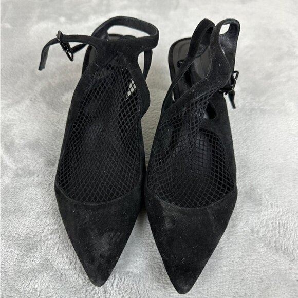 Alexander Wang  Black Pumps Suede Heels Women’s Size 36 EU - Picture 3 of 11